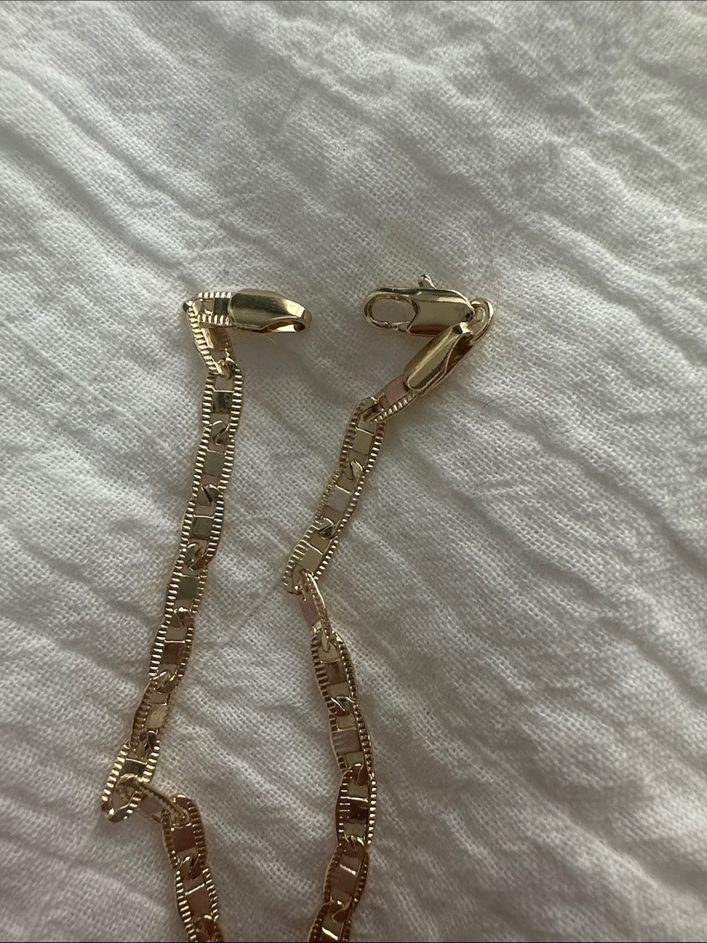 NEW Pretty Bird Jewelry Gold Plated Chain Bracelet - 7.5” - Picture 2 of 2